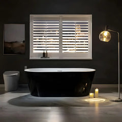 Cada Freestanding Nora 169x81cm, Acril Premium, Finisaj Negru