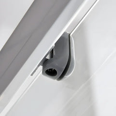 Perete de dus Diplon BP5714SA-160x195cm, Sticla securizata 6 mm, Aluminiu, Transparent-Diplon