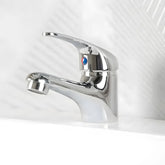 Baterie lavoar ST8712, Monocomanda, Argintiu Cromat