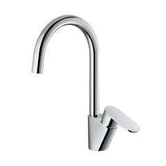 Baterie Bucatarie ST2527, Cartus Ceramic, Alama, Argintiu Cromat