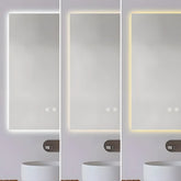 Oglinda baie J1587 cu iluminare LED si Functie Dezaburire, Dimensiune 50*70cm-Diplon