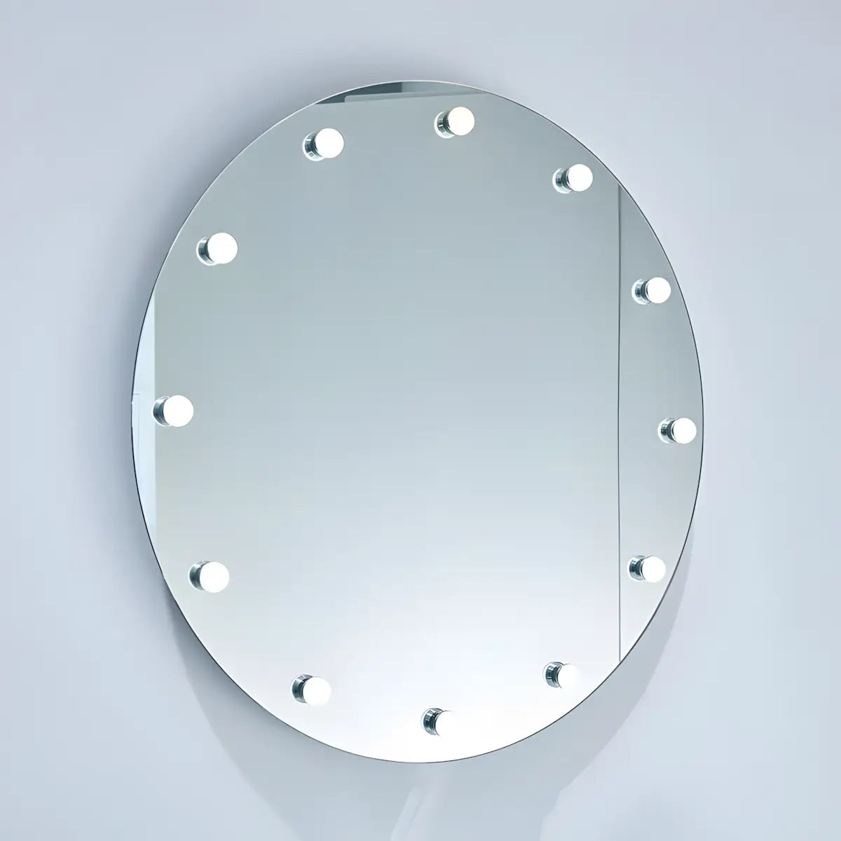 Oglinda Cosmetica Rotunda cu Iluminare LED J1574 R85cm-Diplon