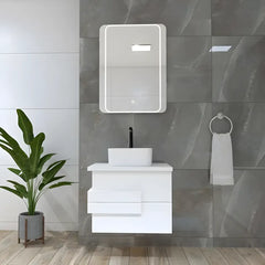 Oglinda de Baie cu Lumina Led J1561N, Dimensiune 60X80cm-Diplon