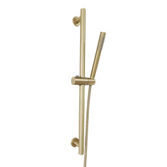 Set de Dus BG8001GL, Culoare auriu, bara culisanta, cap de dus si furtun-Diplon