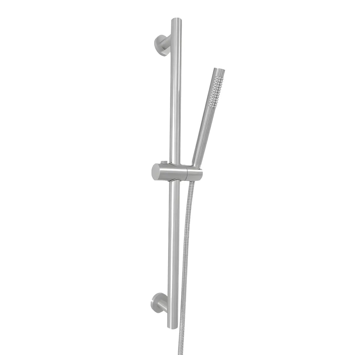 Set de Dus BG8001, Culoare argintiu cromat, Contine bara culisanta, cap de dus si furtun-Diplon