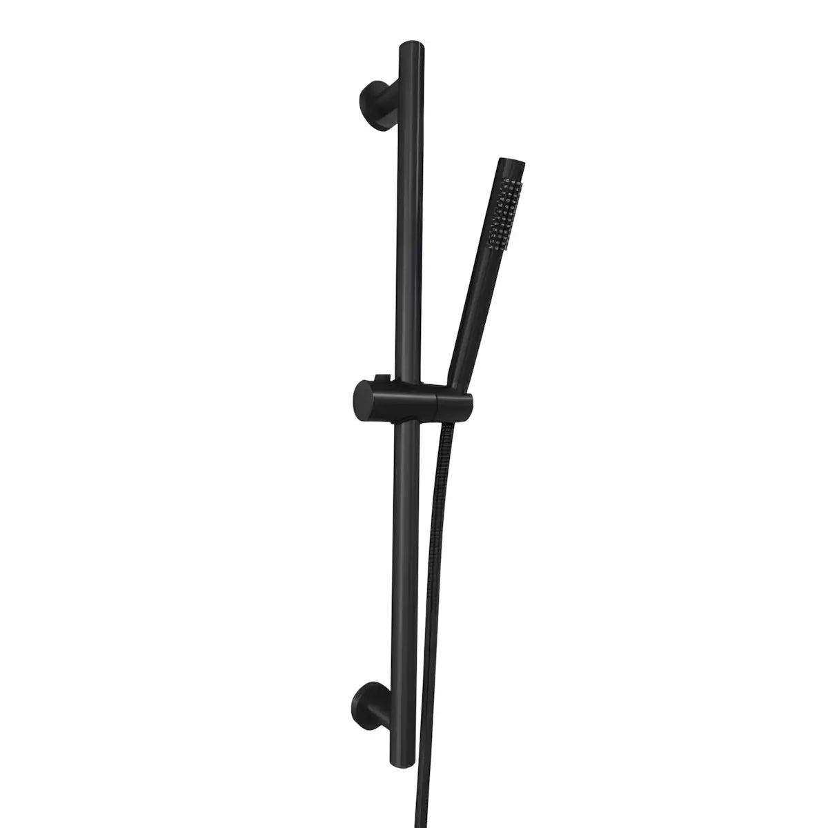 Set de Dus BG8001BL, Culoare negru, bara culisanta, cap de dus si furtun-Diplon