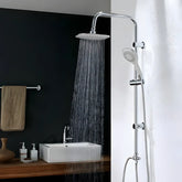 Coloana de dus cu para fixa si mobila Diplon BGQ1611, 1m, 5 Functii, Alama, Crom-Diplon