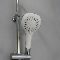 Coloana de dus cu para fixa si mobila Diplon BGQ1611, 1m, 5 Functii, Alama, Crom-Diplon