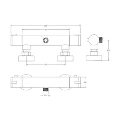 Baterie cada cu termostat ST6102-Diplon
