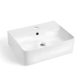 Chiuveta Baie 52x42cm, WB6417-52, Tip Montaj Suspendat sau pe Blat, Culoare Alb, Portelan-Diplon