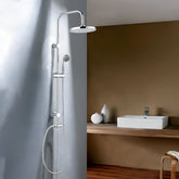 Coloana de dus cu para fixa si mobila Diplon BGQ1613, 1m, 3 Functii, Alama, Crom-Diplon