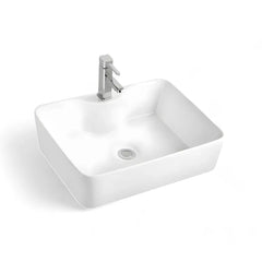 Lavoar Pe Blat WB6415, Material Portelan, Culoare Alb-Diplon