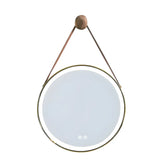 Oglinda baie cu iluminare LED si Functie Dezaburire J1580, Dimensiune R70cm-Diplon