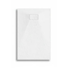 Cadita de Dus SMC 80x100cm, Alb, Sifon Inclus, Mexen