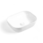 Lavoar pe Blat, Chiuveta Baie Diplon WB6407, Material Portelan, Culoare Alb, Dimensiuni 50cm X 40cm-Diplon