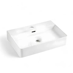 Chiuveta Baie 60x42cm, WB6417-60, Tip Montaj Suspendat sau pe Blat, Culoare Alb, Portelan-Diplon