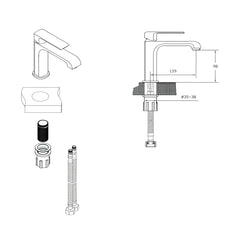 Baterie lavoar ST2012-Diplon