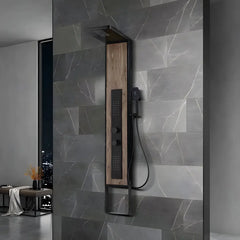 Coloana de Dus cu Hidromasaj, BW4901WD, Imitație Lemn-Diplon