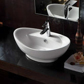 Lavoar, Chiuveta Pentru Baie WB6405,Material Portelan, Dimensiune 59cm x 40cm