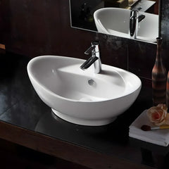 Lavoar, Chiuveta Pentru Baie WB6405,Material Portelan, Dimensiune 59cm x 40cm