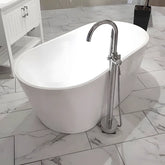 Baterie Cada Freestanding Diplon, ST0801, Material Alama, Finisaj Cromat, Pipa Pivotanta, Cartus Ceramic-Diplon