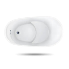 Cada Freestanding Sara 130x70cm, Acril, Alb-Diplon