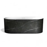 Cada Freestanding Selena 166×77cm, Acril Premium, Finisaj Negru-Diplon