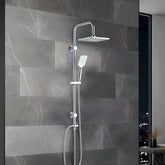 Coloana de dus cu para fixa si mobila Diplon BGQ1614 Outlet, Alama, 1m, Comutator, Culoare Argintiu Cromat-Diplon