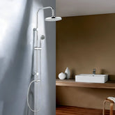 Coloana de dus cu para fixa si mobila Diplon BGQ1613 Outlet, 1m, 3 Functii, Alama, Crom-Diplon