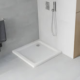 Cadita de Dus Slim 80×80cm, Acril, Sifon Inclus, Mexen Flat