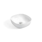 Lavoar Baie Pe Blat Galvej 42.5x42.5cm, Alb, Portelan, Outlet-Diplon