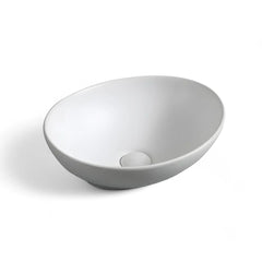 Lavoar Baie Pe Blat Manama 41x34cm, Alb, Portelan, Outlet-Diplon