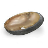 Lavoar Baie Salamanka 48x31cm, Auriu, Ceramica, Outlet-Diplon