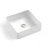 Lavoar Pe Blat Belfast 37.5x37.5cm, Alb, Portelan, Outlet-Diplon