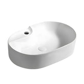 Lavoar Pe Blat Monako 59x39cm, Alb, Portelan, Outlet-Diplon