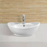 Lavoar Pe Blat Panama 59x40cm, Alb, Portelan