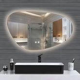 Oglinda Baie Led Veronika 90cm x 53.1cm, Functie Dezaburire, Outlet-Diplon