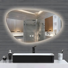 Oglinda Baie Led Veronika 90cm x 53.1cm, Functie Dezaburire, Outlet-Diplon