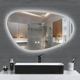 Oglinda Baie Led Veronika 90cm x 53.1cm, Functie Dezaburire, Outlet-Diplon