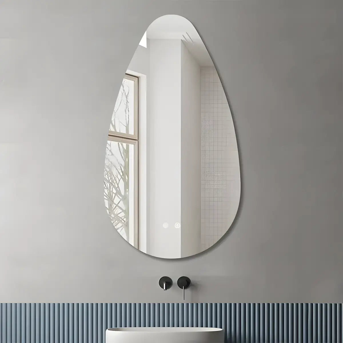 Oglinda Baie Orient 50x90cm, Functie Dezaburire, Outlet-Diplon