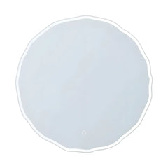 Oglinda de Baie cu Lumina Led J1570, Dimensiune R80cm-Diplon