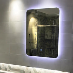 Oglinda de Baie cu Lumina Led J1571, Dimensiune 60cm X 80cm-Diplon