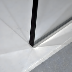 Paravan Dus Walk-In Una 70x195cm, Sticla Securizata 8mm, Profil Aluminiu Cromat