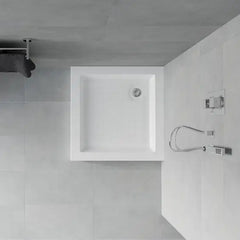 Cadita de Dus Patrata 80×80cm, Acril, Sifon Inclus, Mexen Rio