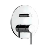 Set de dus incastrat ST2030, 7 in 1, para de dus fixa si mobila, comutator, Culoare Argintiu Cromat-Diplon