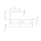 Suport Prosop SE30291, Alama, Argintiu Cromat-Diplon