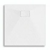 Cadita de Dus SMC Patrata 80x80cm, Alb, Sifon Inclus, Mexen