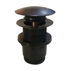 Ventil Lavoar 1/4 Diplon WB65B12-MB cu Capac Click-Clack, Finisaj Negru Mat-Diplon