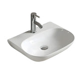Chiuveta Baie Siena 50x38.5cm, Alb, Ceramica