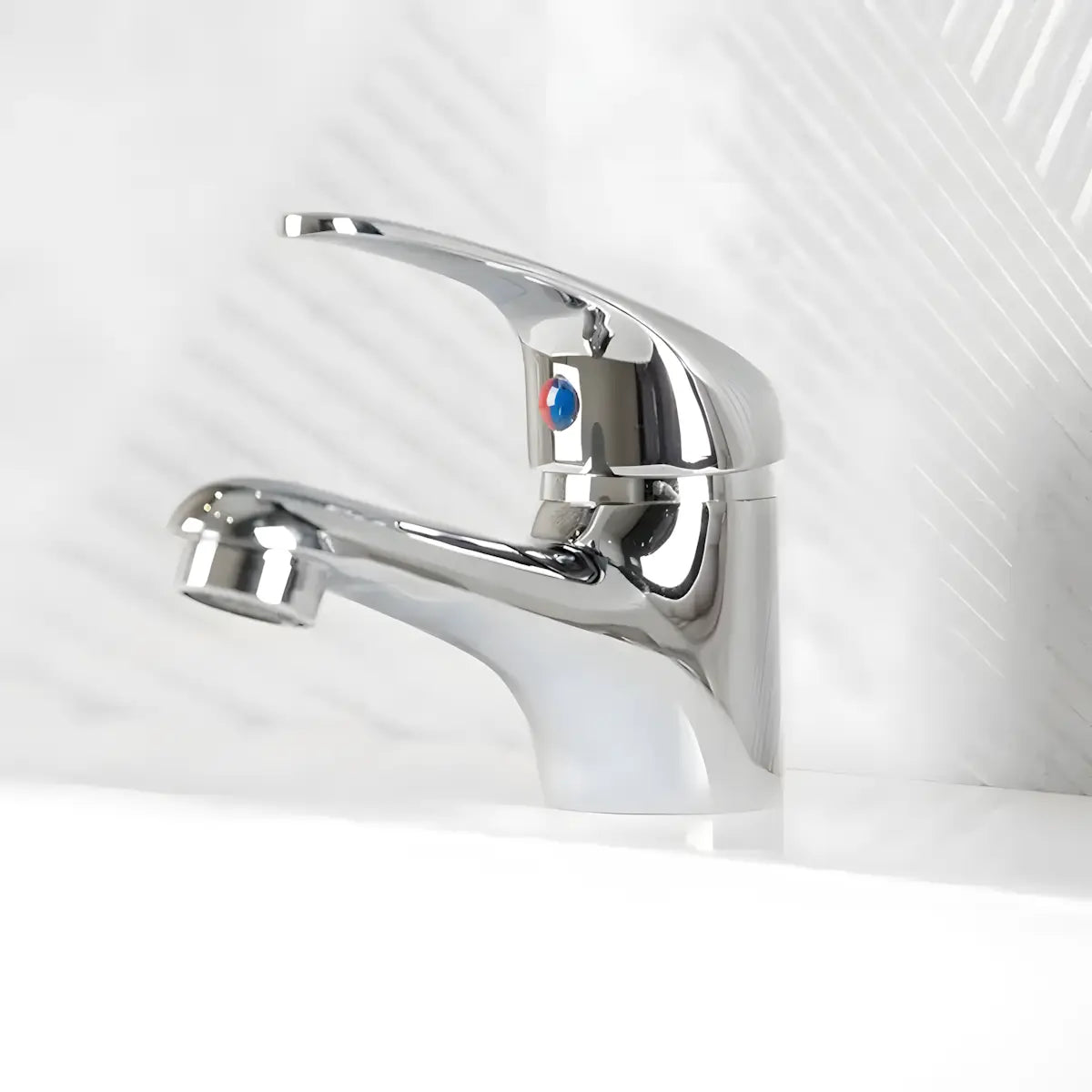 Baterie lavoar ST8712, Monocomanda, Argintiu Cromat